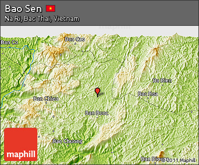 Physical 3D Map of Bao Sen