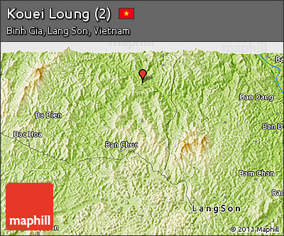 Physical 3D Map of Kouei Loung (2)