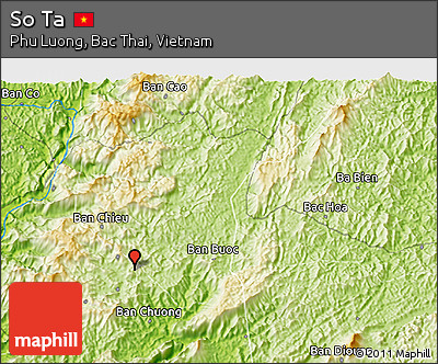 Physical 3D Map of So Ta