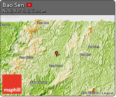 Physical 3D Map of Bao Sen