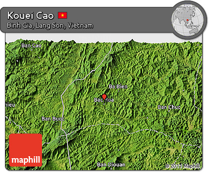 Satellite 3D Map of Kouei Cao