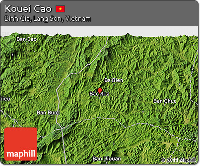Satellite 3D Map of Kouei Cao