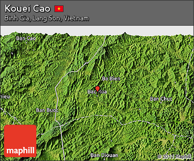 Satellite 3D Map of Kouei Cao