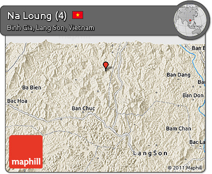 Shaded Relief 3D Map of Na Loung (4)