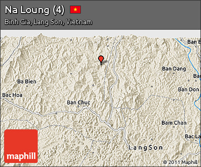 Shaded Relief 3D Map of Na Loung (4)