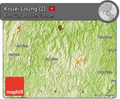 Physical Map of Kouei Loung (2)