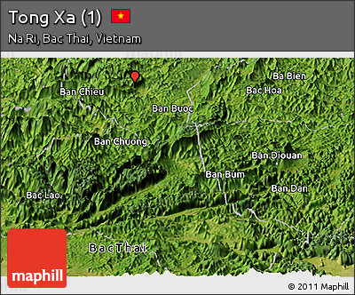 Satellite Panoramic Map of Tong Xa (1)
