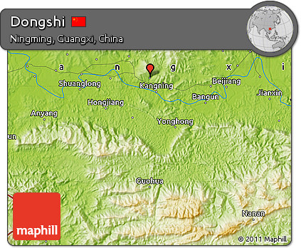 Physical Map of Dongshi