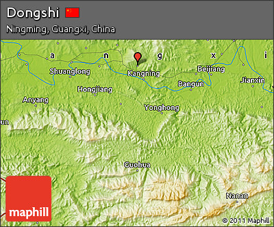 Physical Map of Dongshi