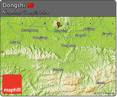 Physical Map of Dongshi