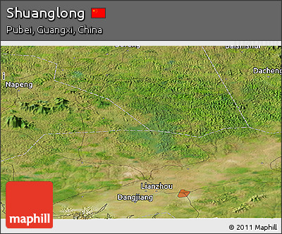 Satellite Panoramic Map of Shuanglong