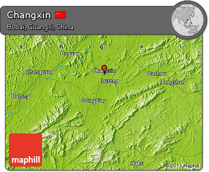 Physical Map of Changxin