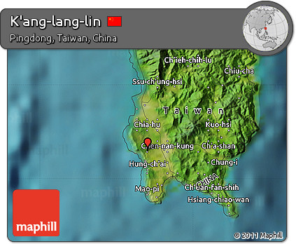 Satellite Map of K'ang-lang-lin