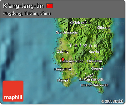 Satellite Map of K'ang-lang-lin