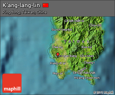 Satellite Map of K'ang-lang-lin