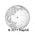 Outline Map of the Area around 21° 53' 23" N, 158° 10' 30" E, rectangular outline