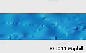 Shaded Relief Panoramic Map of the area around 21° 53' 23" N, 30° 31' 29" W