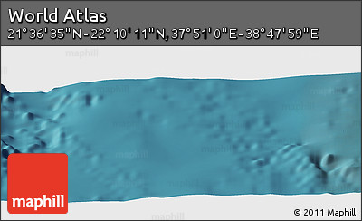Satellite Panoramic Map of the Area around 21° 53' 23" N, 38° 19' 30" E