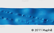 Shaded Relief Panoramic Map of the area around 21° 53' 23" N, 38° 10' 29" W
