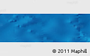 Shaded Relief Panoramic Map of the area around 21° 53' 23" N, 62° 49' 30" W