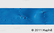 Physical Panoramic Map of the area around 21° 53' 23" N, 64° 31' 30" W