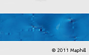 Shaded Relief Panoramic Map of the area around 21° 53' 23" N, 64° 31' 30" W