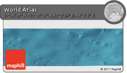 Satellite Panoramic Map of the Area around 21° 53' 23" N, 65° 31' 30" E