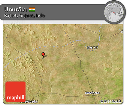 Satellite 3D Map of Unurāla