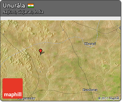 Satellite 3D Map of Unurāla