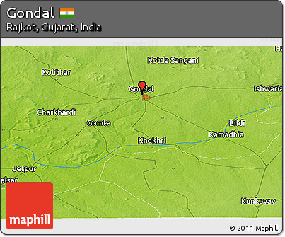 Physical Panoramic Map of Gondal