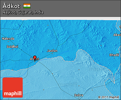 Political 3D Map of Ādkot