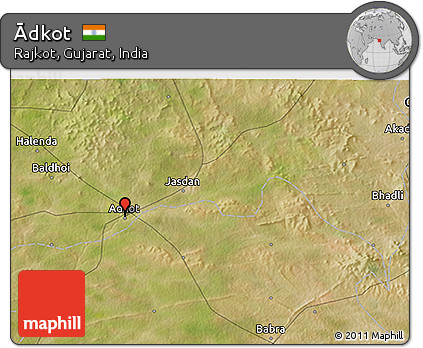 Satellite 3D Map of Ādkot