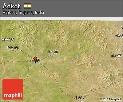 Satellite 3D Map of Ādkot