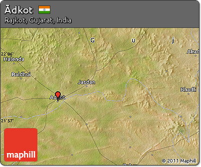 Satellite Map of Ādkot