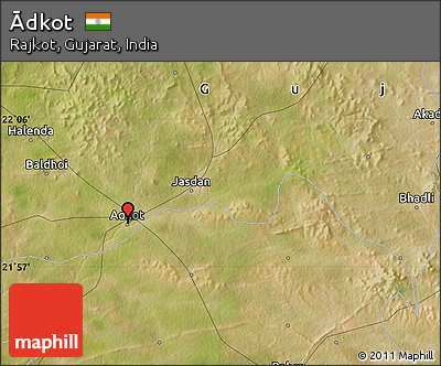 Satellite Map of Ādkot