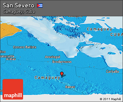 Political Panoramic Map of San Severo