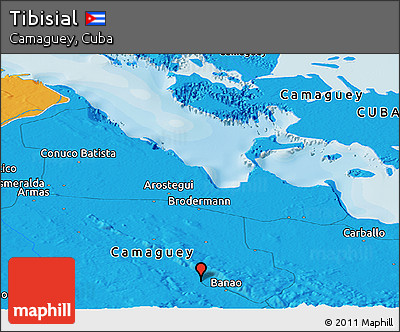 Political Panoramic Map of Tibisial