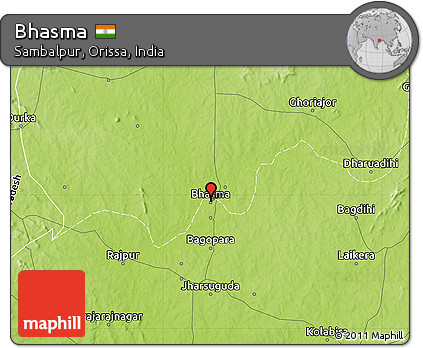 Physical Map of Bhasma