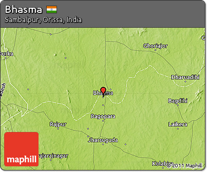 Physical Map of Bhasma