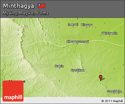 Physical 3D Map of Minthagya