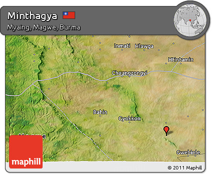 Satellite 3D Map of Minthagya