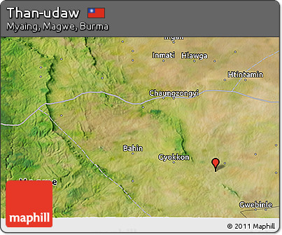 Satellite 3D Map of Than-udaw