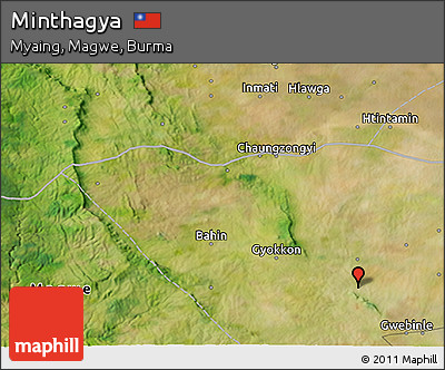 Satellite 3D Map of Minthagya