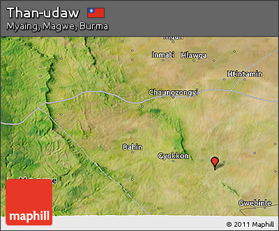 Satellite 3D Map of Than-udaw