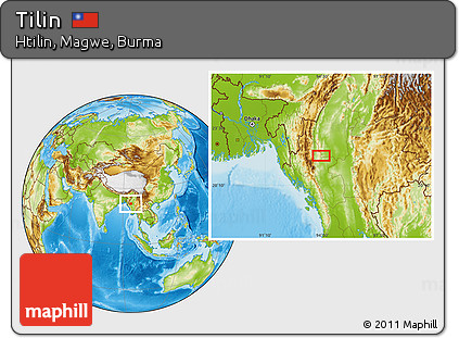 Physical Location Map of Tilin