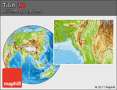 Physical Location Map of Tilin