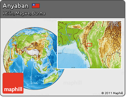 Physical Location Map of Anyaban