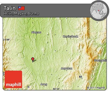Physical Map of Talin