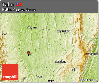 Physical Map of Talin