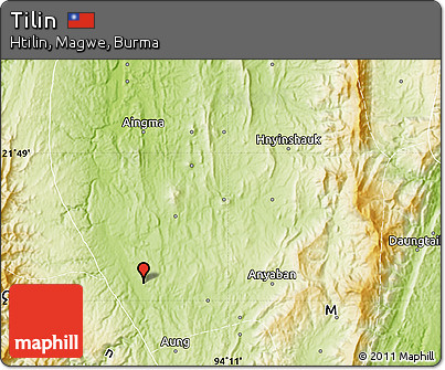 Physical Map of Tilin